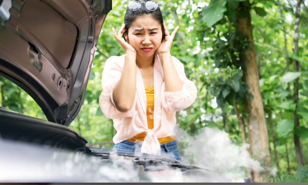 what causes a car to overheat at idle